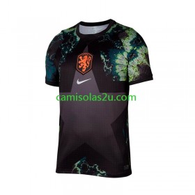 Camisolas de futebol Holanda Guarda Redes Equipamento Alternativa World Cup 2026 Manga Curta